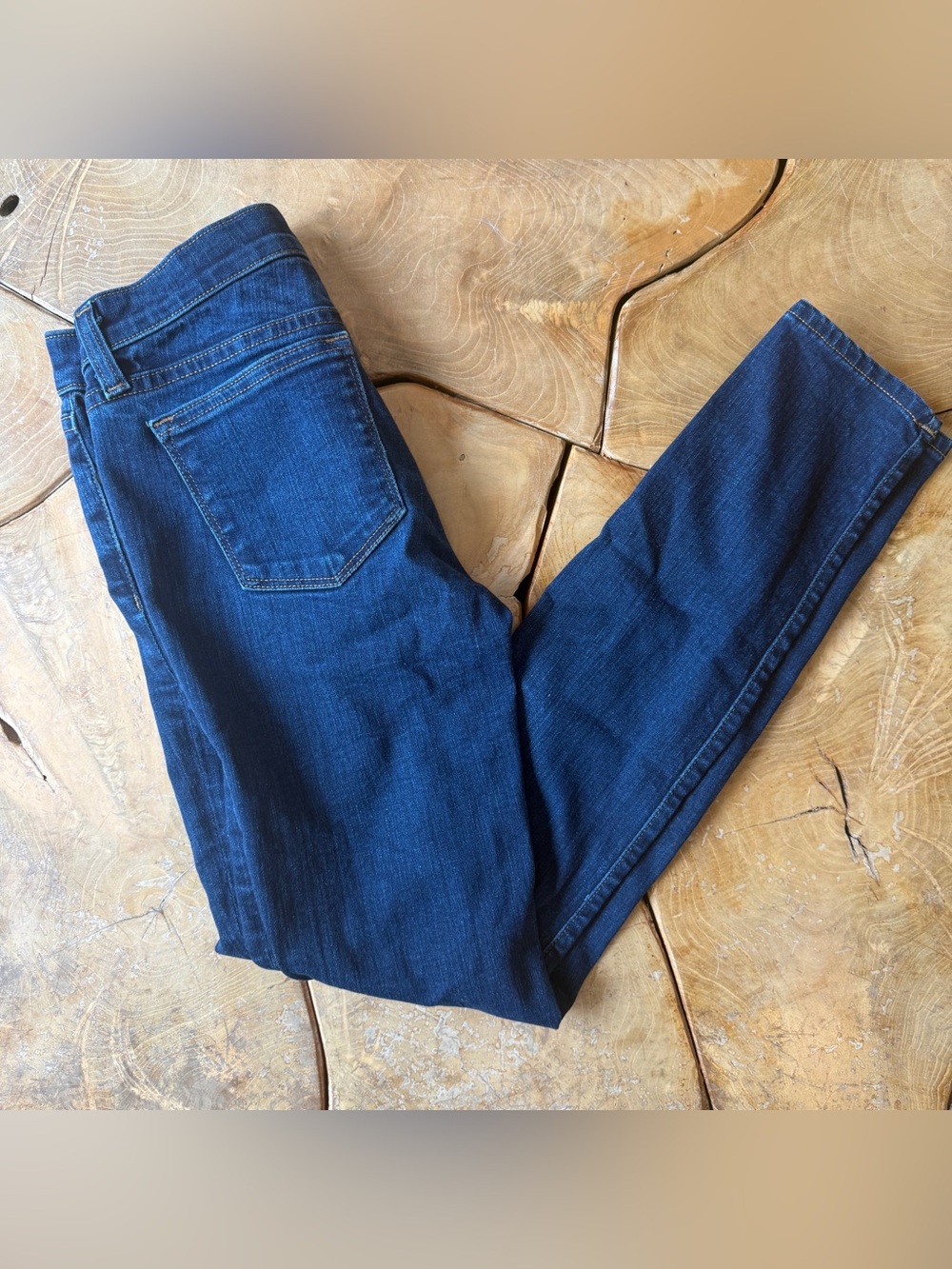 J Crew dark wash toothpick jeans Size 26 excellent condition